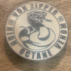 Vintage Hard to find Von Zipper cobra HOV snake buckle USA